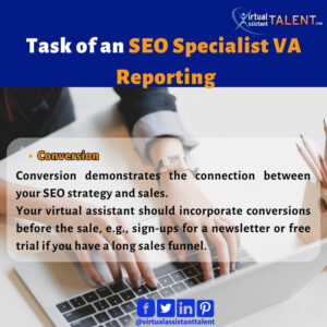 Conversion - SEO task