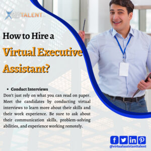 Conduct Interviews - how to hire virtual assistant