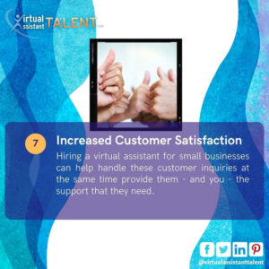 increased customer satisfaction - benefits of hiring virtual assistant