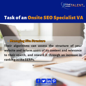 Managing Site Structure - SEO task 