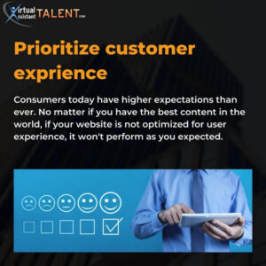 Prioritize customer experience - content marketing trends and tips