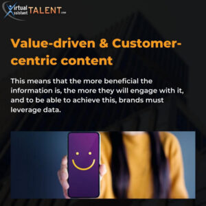 Value-driven and customer-centric content | content marketing trends and tips