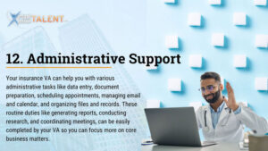 Administrative Support - Insurance Virtual Assistant task