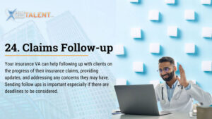 Claims Follow-up - Insurance Virtual Assistant task