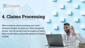 Claims Processing - Virtual assistant task