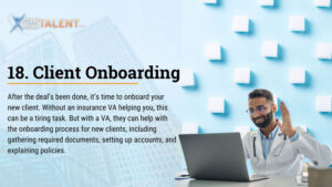 Client Onboarding - Insurance Virtual Assistant task