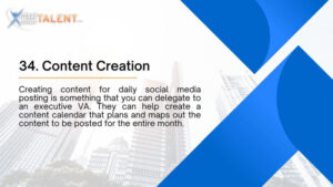 Content Creation - Executive Virtual Assistant Task