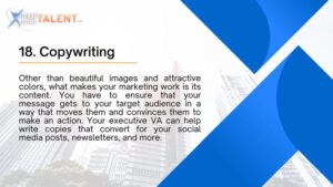 Copywriting - Executive Virtual Assistant Task