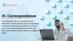 Correspondence - Insurance Virtual Assistant task