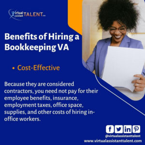 Cost-Effective benefits of hiring bookkeeping VA