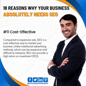 reasons your business needs SEO - Cost-Effective