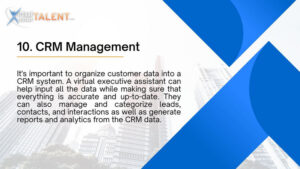 CRM Management - Executive Virtual Assistant Task