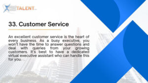 Customer Service - Executive Virtual Assistant Task