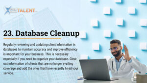 Database Cleanup - Insurance Virtual Assistant task