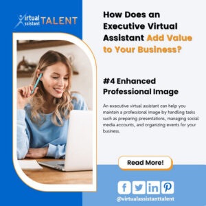 Enhanced Professional Image - executive VA add value to your business 