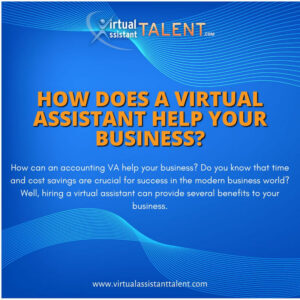 How Does a Virtual Assistant Help Your Business