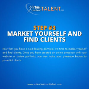 how to become a real estate va - Step 3. Market yourself and find clients