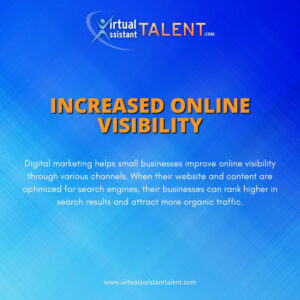 Increased Online Visibility - Why Digital Marketing Important to small business