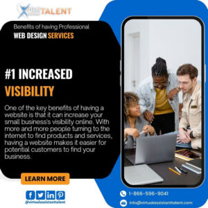  Increased visibility benefits of web design services for your small business