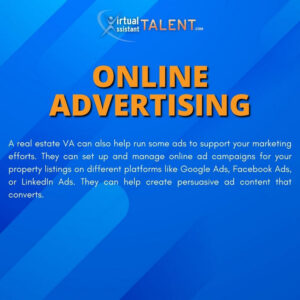 Online Advertising - Real Estate Virtual Assistant