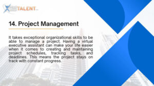 Project Management - Executive Virtual Assistant Task