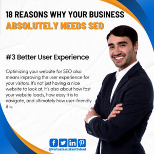 reasons your business needs SEO - #3 Better User Experience