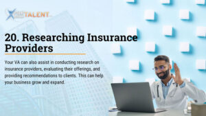 Researching Insurance Providers - Insurance Virtual Assistant task