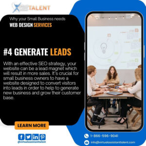 small business needs Web Design services to Generate leads