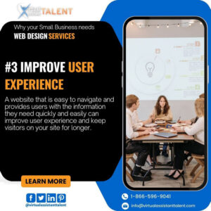 small business needs Web Design services to Improve user-experience