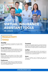 insurance virtual assistant productivity tools