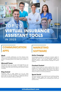 marketing software tools virtual insurance assistant