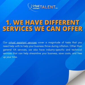 We have different services we can offer - Benefits of Hiring Virtual Assistant from VAT