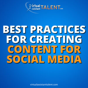 best practices for social media content creator