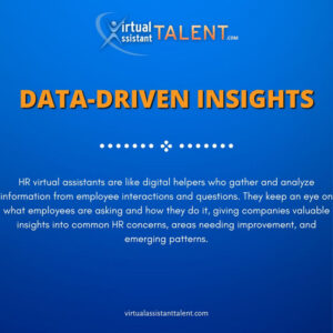 Data-driven insights - Virtual HR Assistants Help Businesses